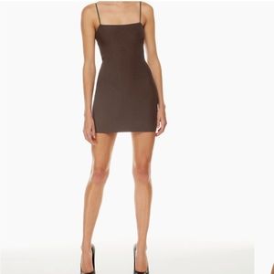 Aritzia sculpt knit dress